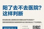 “陽”了去不去醫(yī)院？五種情況，這樣判斷，一圖讀懂