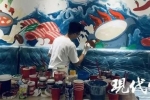 暖！他在街角畫了只小倉鼠，陌生人給它點了盞燈
