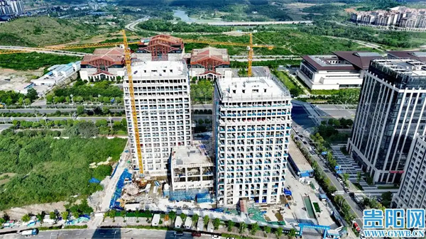 貴安新區(qū)上海張江軟件產(chǎn)業(yè)園A區(qū)項目建設最新進展→